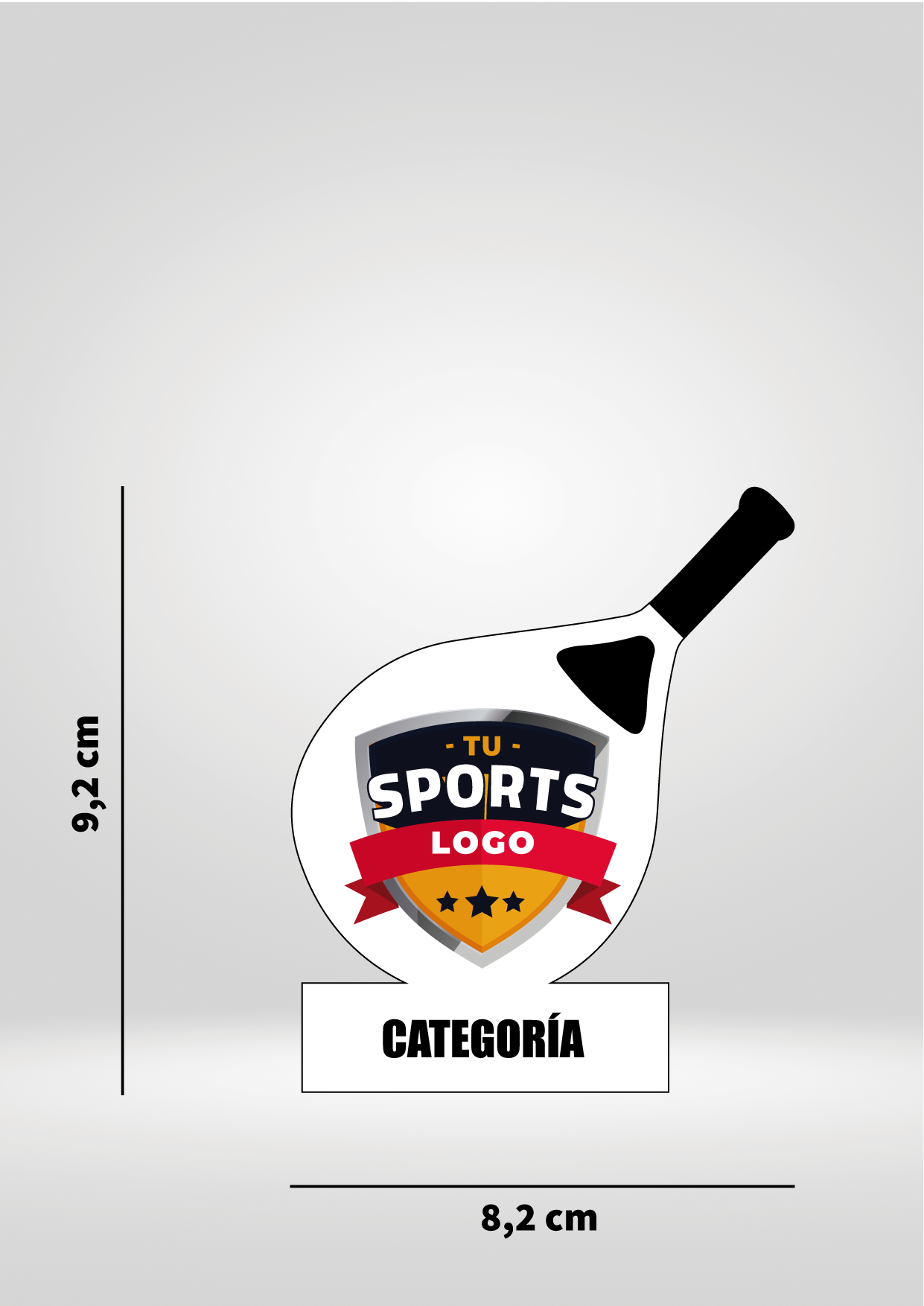 TROFEO PERSONALIZADO PEQUEÑO